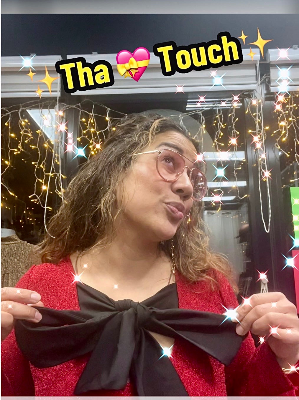 Glitter Strik Jurk✨